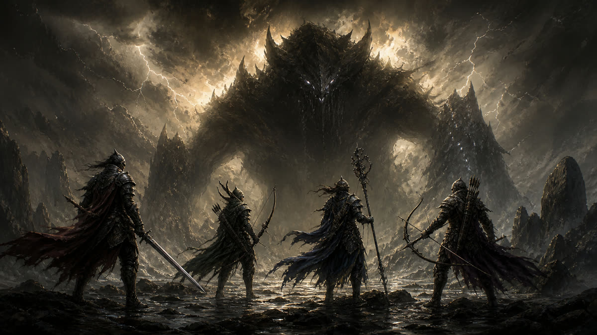 Nodusfall Gameplay: Godhood Skills, Contracts & 4-Player Hunts