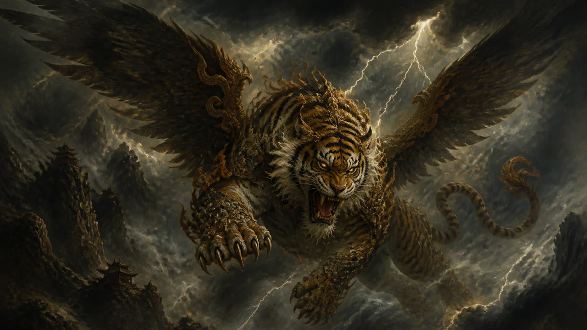 Qiongqi in Nodusfall: The Winged Tiger Boss Explained
